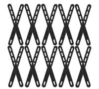 BESPORTBLE 40pcs Black Silicone Cable Ties Cord Organizer Straps Adjustable Reusable Wire Management for Data Cable Storage and Electrical Cord Keeping at Home and Office