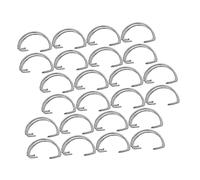 BESPORTBLE 40pcs Cage Door Hooks Secure Fastening for Pet Cages Chickens and Animals Compact Design for Easy Installation Farms and Homes