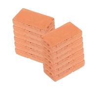 BESPORTBLE 40pcs Dollhouse Building Supplies Mini Wall Bricks Micro Bricks for Aquatic Terrestrial Environments