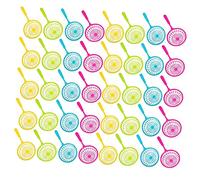 BESPORTBLE 40Pcs Fishing Net Bath for Design for Bathtime Fun and Swimming Pool Activities Yellow Green Blue