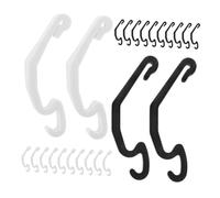 BESPORTBLE 40PCS Plastic Wire Cage Clips for Pet Enclosure Accessories Buckle Connectors for Rabbit Hamster Chicken and Bird Cages Easy DIY Assembly and Secure Fixing for Small Animal Gates
