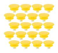 BESPORTBLE 40pcs Yellow Steel Shoe Ice Cleats Spikes Replacement for Winter Hiking Boots Non-slip Snow Grips Outdoor Traction Crampon Accessories for Ice Walking