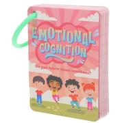 BESPORTBLE 45PCS Emotion Recognition Flash Cards for Educational Learning Tool for Emotional Awareness Fun Sensory Cards for Cognitive Development for Home the Go Use Engaging Cartoon