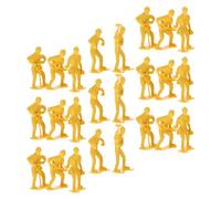 BESPORTBLE 45pcs Engineering Workers Model Kit with Tools Miniature Figures for Emergency Repair Set Creative Learning Toy for Imagination and Cognitive Skills