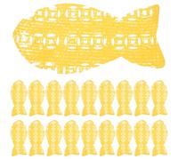 BESPORTBLE 45pcs Fish Shaped Heavenly Paper for Cat Memorials Portable Farewell Paper for Pet Burial Ceremonies Heartfelt Design for Honoring Beloved Pets