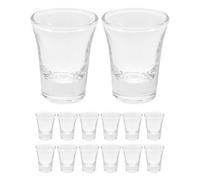 BESPORTBLE 48Pcs 10Ml Glass Communion Cups Set for Standard Communion Trays Religious Chalice Shot Glasses for Church Service and Christian Ceremony