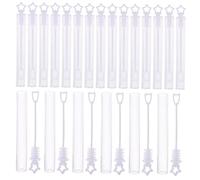 BESPORTBLE 48pcs Five-pointed Star Bubble Wands Boys and Girls Bubble Empty Wands for Boys and Girls Bath Toy Empty Jar for Wedding Favours