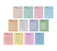 BESPORTBLE 48pcs Paper Euro Saving Challenge Envelopes with 6-Hole Binder Design for Effortless Page Removal and Replacement, for Budget Planning and Cash Management