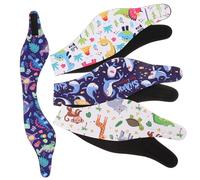 BESPORTBLE 4pcs Adjustable Swim Ear Headband Neoprene Material Ear Covers for Swimming Shower Sports Suitable for Both Men Women
