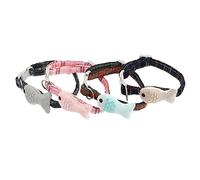 BESPORTBLE 4pcs Adorable Cartoon Cat Collars Adjustable Pet Accessories for Cats and Kittens Cute Fish Design for Festive Dress-up and Daily Wear