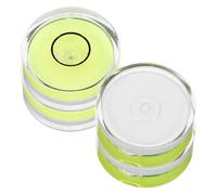 BESPORTBLE 4pcs Aluminum Vinyl Record Weight Stabilizer with Spirit Level Bubble for Turntable Disc Balance and Vibration Reduction, Compatible with Vinyl Record Players Uk