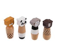 BESPORTBLE 4pcs Animal Building Screw for Fine Motor Skills Development Early Education Set Panda, Bear, Monkey, and Tiger Montessori Preschool for Classroom and Home