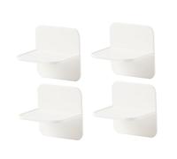 BESPORTBLE 4pcs Baby Safety Anti-Falling Device Furniture Fixed Connector with Non-Marking Stickers Child Safety Protector for Cabinets White Color for Home Use