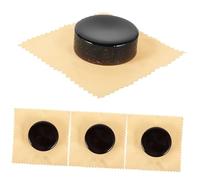 BESPORTBLE 4pcs Black Low-dust Rosin for Violin and Cello Bow, Natural String Instrument Maintenance Supplies Suitable for Orchestral and Stringed Performances