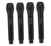BESPORTBLE 4pcs Boy Girl's Simulation Microphone Play Toy Pretend Microphone for Boys and Girls Karaoke Party Prop