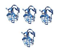 BESPORTBLE 4pcs Bulldog Muzzle Stop Barking Full Coverage Dog Mask Muzzle for Large Dogs Comfortable Durable