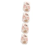 BESPORTBLE 4pcs Bunny Big Ear Cotton Thermal Puppy Coat Puppy Costumes Winter Dog Hoodie Small Dog Costume Pet Decor Comfortable Dog Clothing Dog Winter Coats Clothes for Dogs Polyester