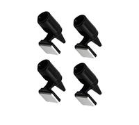 BESPORTBLE 4PCS Car Deer Whistle Device Bell Motor Universal Animal Deer Warning for Whistles Auto Device (Black)