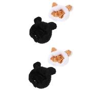 BESPORTBLE 4pcs Cartoon Chicken Shape Pet Hat Warm Puppy and Breathable Design for Outdoor Use for Parties and Photo Shoots