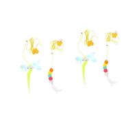 BESPORTBLE 4pcs Cat Swing Toys for Indoor Hanging Pet Toys and Caterpillar and Exercise Your Kittens