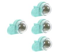 BESPORTBLE 4pcs Catnip Ball Cat Lick Toy Indoor Cat Treat Wall Adhesive Catnip Toys