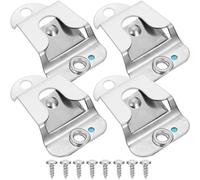 BESPORTBLE 4Pcs Cb Mic Hanger Clips Durable Microphone Hook Mount for Handheld Radio Easy Installation Compatible with Various Models for Home and Studio Use