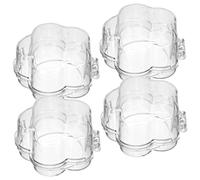 BESPORTBLE 4pcs Childproof Gas Stove Knob Covers Cooker Cover for Gas Hob Safety Locks Induction Hob Protector Stove Burner Door Knob