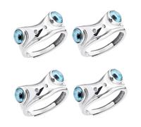BESPORTBLE 4pcs Cute Frog Ring for Women Open Animal Finger Ring Vintage Aesthetic Jewelry for for Moms and Unique Souvenirs Durable Design