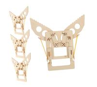 BESPORTBLE 4pcs DIY Wooden Pliers Puzzle Kits for Ages Educational Stem Mechanical Arm Model for Boys and Interactive Family Craft Project Enhance Engineering Insight and Creativity