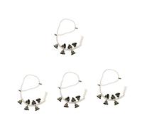 BESPORTBLE 4pcs Dog Training Bell for Potty Training Stylish Bead Doorbell for Puppies Easily Door Knob Convenient Aid for Pet Communication and Housebreaking