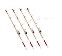 BESPORTBLE 4pcs Dollhouse Fishing Pole: Mini Fish Pole Decoration Little Fisherman Fishing Themed Party Supplies For Cake Topper Birthday Party Drink Cake Decor