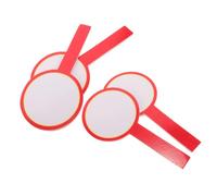 BESPORTBLE 4pcs Double-sided Handheld Dry Erase Scoreboards for Sports Judges Portable Erasable Blank Paddles for Quick Scoring in Competitions Classroom Voting and Activities Lightweight