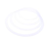 BESPORTBLE 4pcs Drum Kit Mute Rings for Snare Drum for Reduced Sound and Enhanced Practice Experience