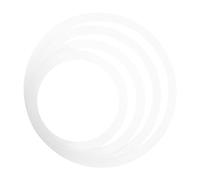 BESPORTBLE 4pcs Drum Kit Mute Set Easy to Install Snare Drum Silencing Rings Durable Sound Dampeners for Beginners Compatible with