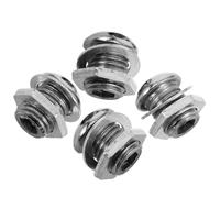 BESPORTBLE 4pcs Drum Vent Hole Screws Washer Replacement Parts for Drum Air Vent Snare Air Hole Screws Kit Accessories Made of Alloy