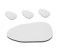 BESPORTBLE 4pcs Dual Sided Bowling Sanding Pads for Ball Surface Conditioning Coarse and Fine Grit Sponge Polishing Kit Lightweight Bowling Ball Resurfacing Accessories for Different Textures