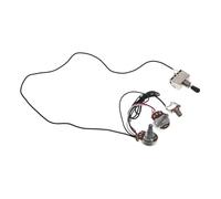 BESPORTBLE 4pcs Electric Guitar Control Circuit Potentiometer Way Switch Chrome Wiring Harness for Sound Adjustments Compatible Guitar Parts