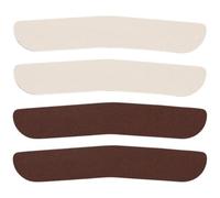 BESPORTBLE 4pcs Erhu Corner Protectors with Thick Pu Material and Crash-proof Design, Wear-resistant Adhesive Pads for Erhu Angle Protection and Sturdy Musical Instrument Accessories