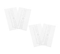 BESPORTBLE 4pcs Fire Alarm Cover Replacement Glass Panel for Manual Call Point with High Temperature Resistance and Universal Compatibility Suitable for Schools and Public Areas