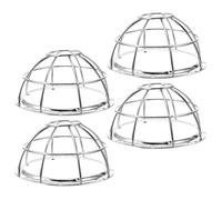 BESPORTBLE 4pcs Fire Sprinkler Head Guard Cage for Detector and Fire Sprinkler Head Protection, High-efficiency Iron Wire Cover with Versatile Design, Suitable for Commercial and Outdoor Use