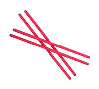 BESPORTBLE 4pcs Flexible Red Cane Holder for Walking Cane and Walking Stick, Easy Installation with Secure Grip, Suitable for Mobility Scooter and Desk Use, Sturdy ENA and Iron Material