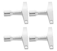 BESPORTBLE 4pcs Four-cornered Drum Key Snare Key for Drum Hardware Tool for Musician