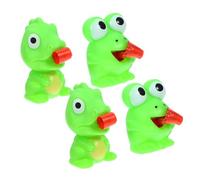 BESPORTBLE 4pcs Funny Frog Tongue Sticking out Toy and Dinosaur Grabber Toy Plastic Autism Relief Stress for Boys and Girls Party Fun and Emotion Release
