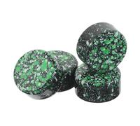 BESPORTBLE 4pcs Green Footswitch Caps for Guitar Pedals 23mm Non-slip Silicone and Plastic Pedalboard Protection Covers for Reliable Signal Consistency and Stage Performance