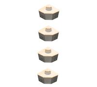 BESPORTBLE 4pcs Hamster Sand Box Chinchilla Dust Bath Container Pet Bathing Splashproof Hamster Bathtub Animal Bathroom