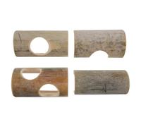 BESPORTBLE 4pcs Hamster Tunnel Hideout: Small Animal Hideaway and Exploration Tunnel - Funny Exercise Toy and Cage Accessories for Dwarf Hamster Gerbil Chinchilla Guinea Pig