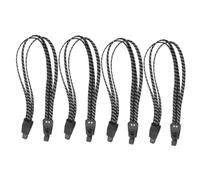 BESPORTBLE 4pcs Heavy Duty Elastic Binding Rope for Luggage Weather Resistant Tie Down Straps with Quick Adjustment High Elasticity Cargo Belt for Outdoor Cycling and Travel