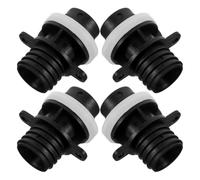 BESPORTBLE 4pcs Inflatable Boat Pump Adapter Kit Quick Inflation Strong Sealing Valve Converter for Stand Up Paddle Boards Compatible with Various Inflatable Equipment