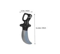 BESPORTBLE 4PCS Inflatable Pirate Sword Balloons Props Lightweight Safe for Stage Performances Themed Parties Halloween Party Decorations