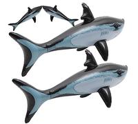 BESPORTBLE 4Pcs Inflatable Shark Playthings Fun Sea Animal Decorations for Pool Parties Birthday Celebrations and Beach Events for Friends